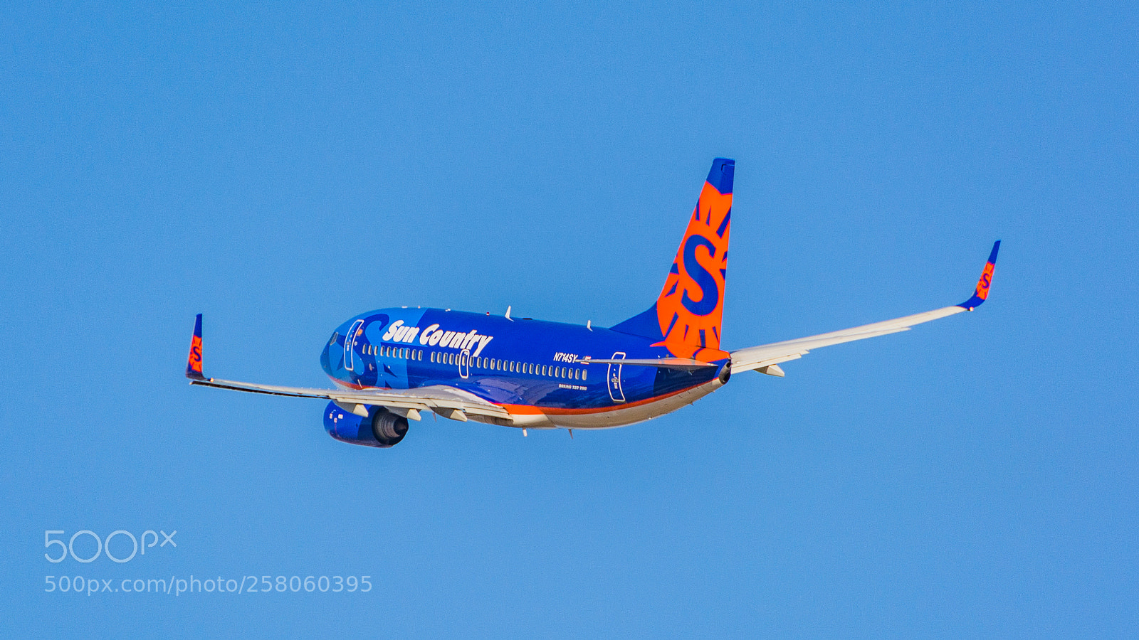 Nikon D7100 sample photo. Sun country airlines boeing photography
