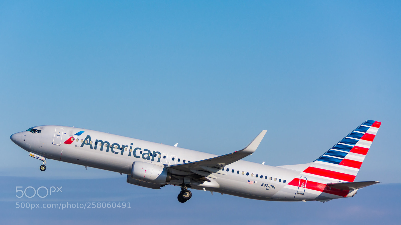 Nikon D7100 sample photo. American airlines boeing 737-823 photography