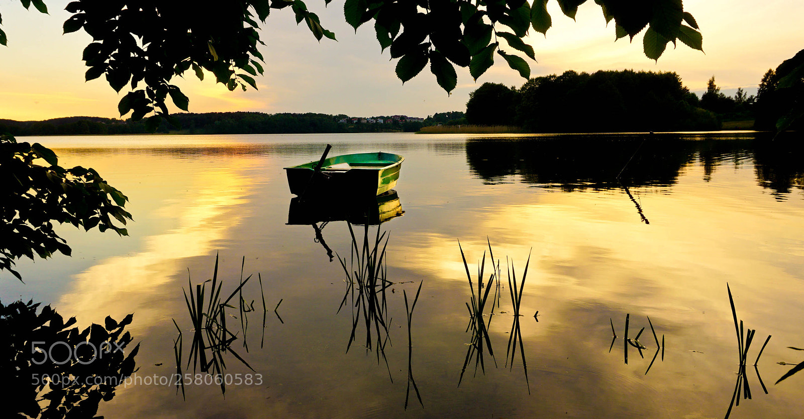 Sony a6000 sample photo. Ukiel lake olsztyn -sunset photography