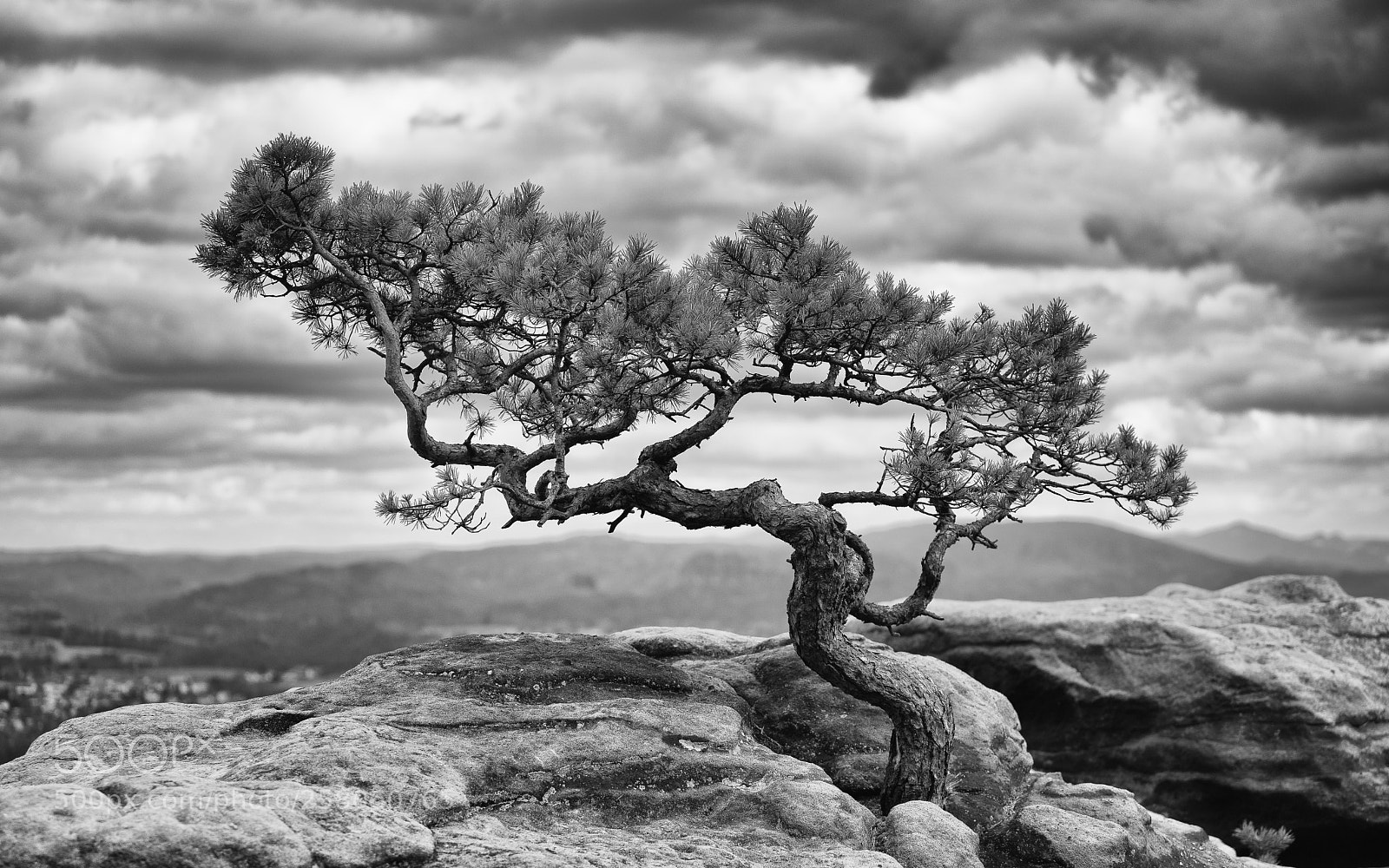Sony a7 II sample photo. View from the lilienstein photography
