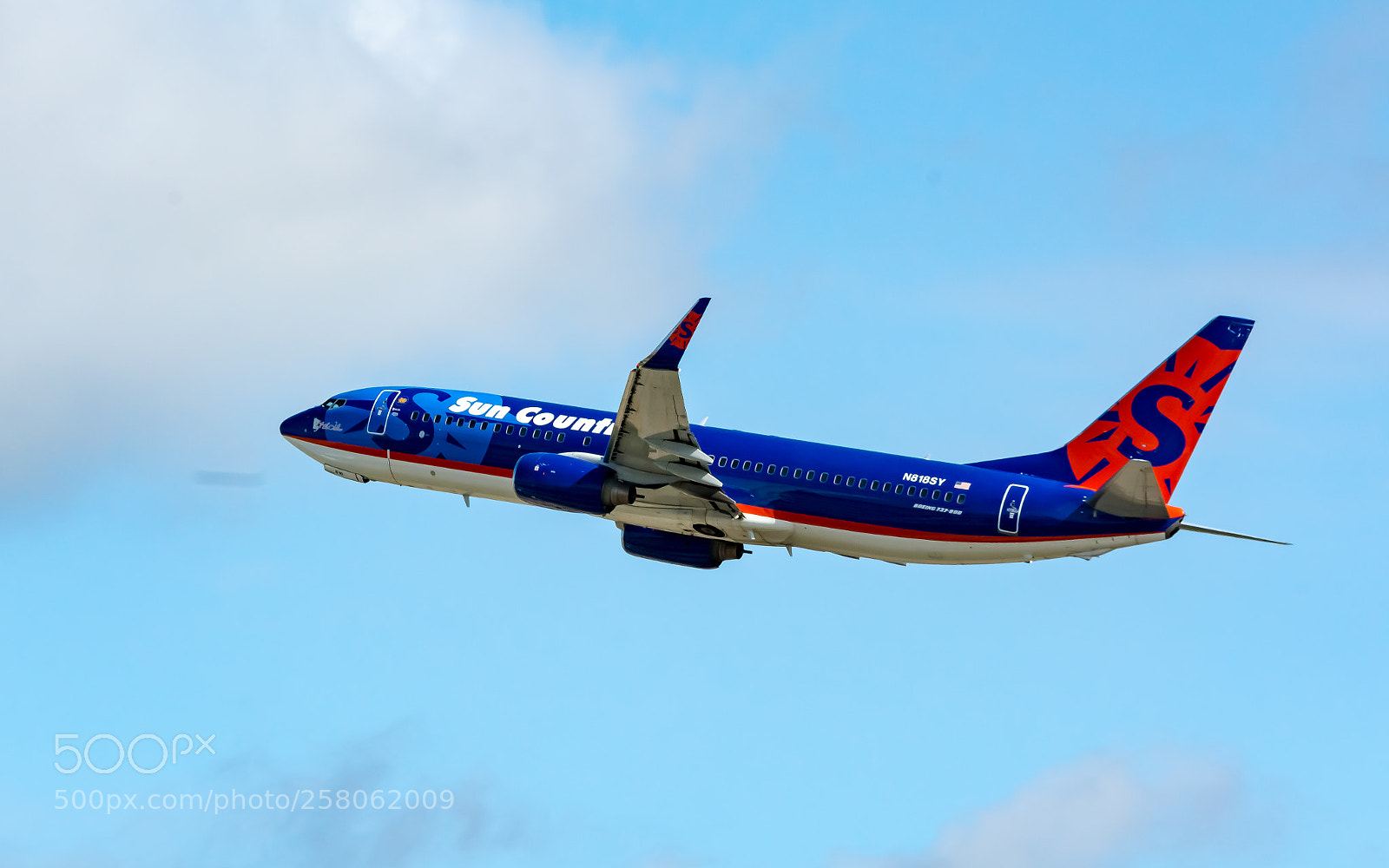 Nikon D7100 sample photo. Sun country airlines boeing photography