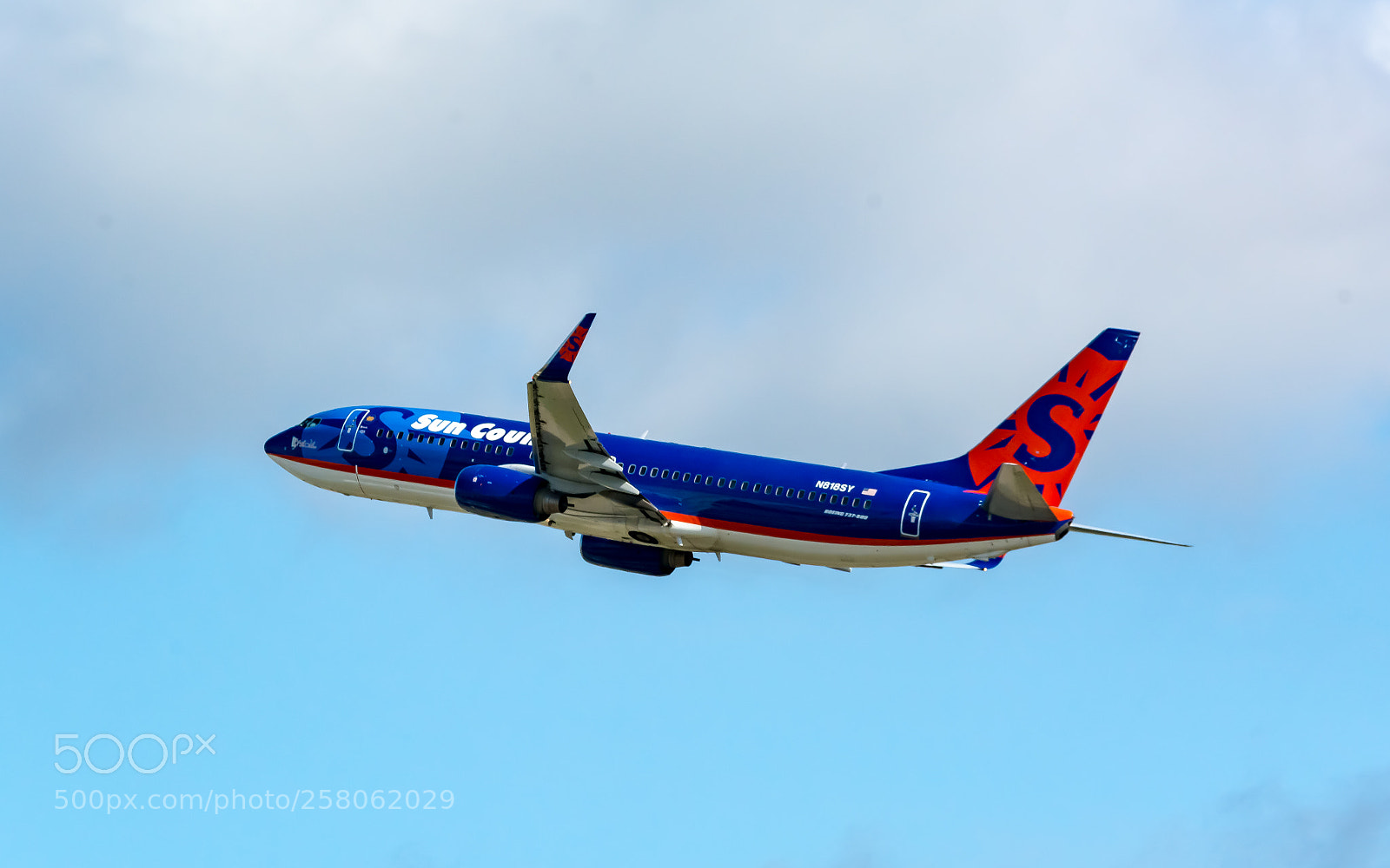 Nikon D7100 sample photo. Sun country airlines boeing photography