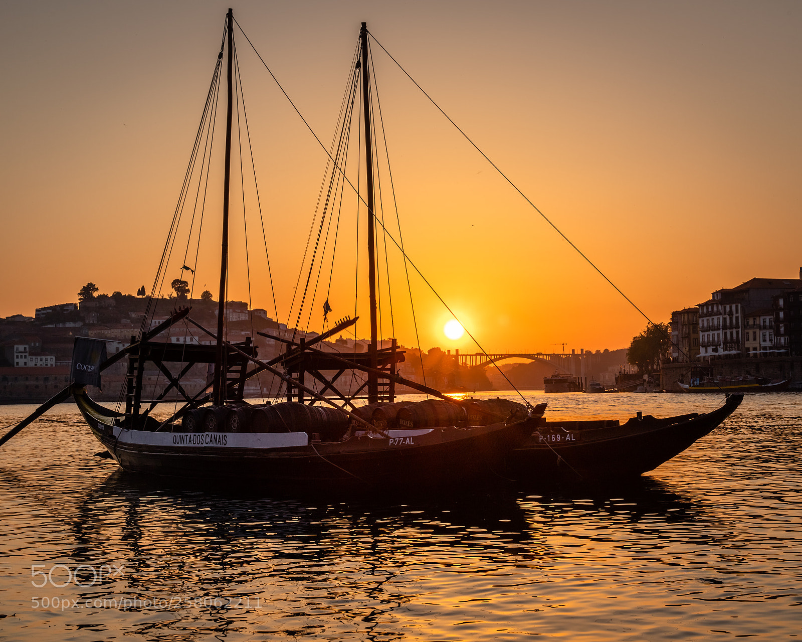 Canon EOS 6D Mark II sample photo. Porto boats under the photography