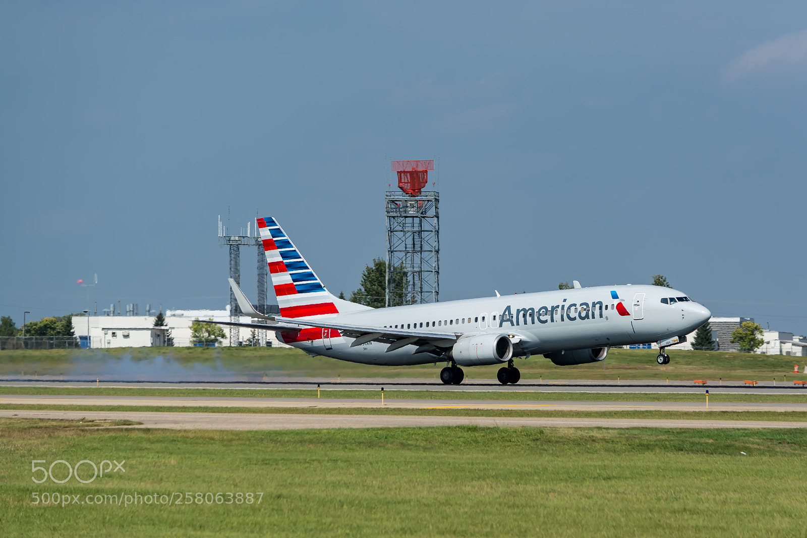 Nikon D7100 sample photo. American airlines boeing 737-823 photography
