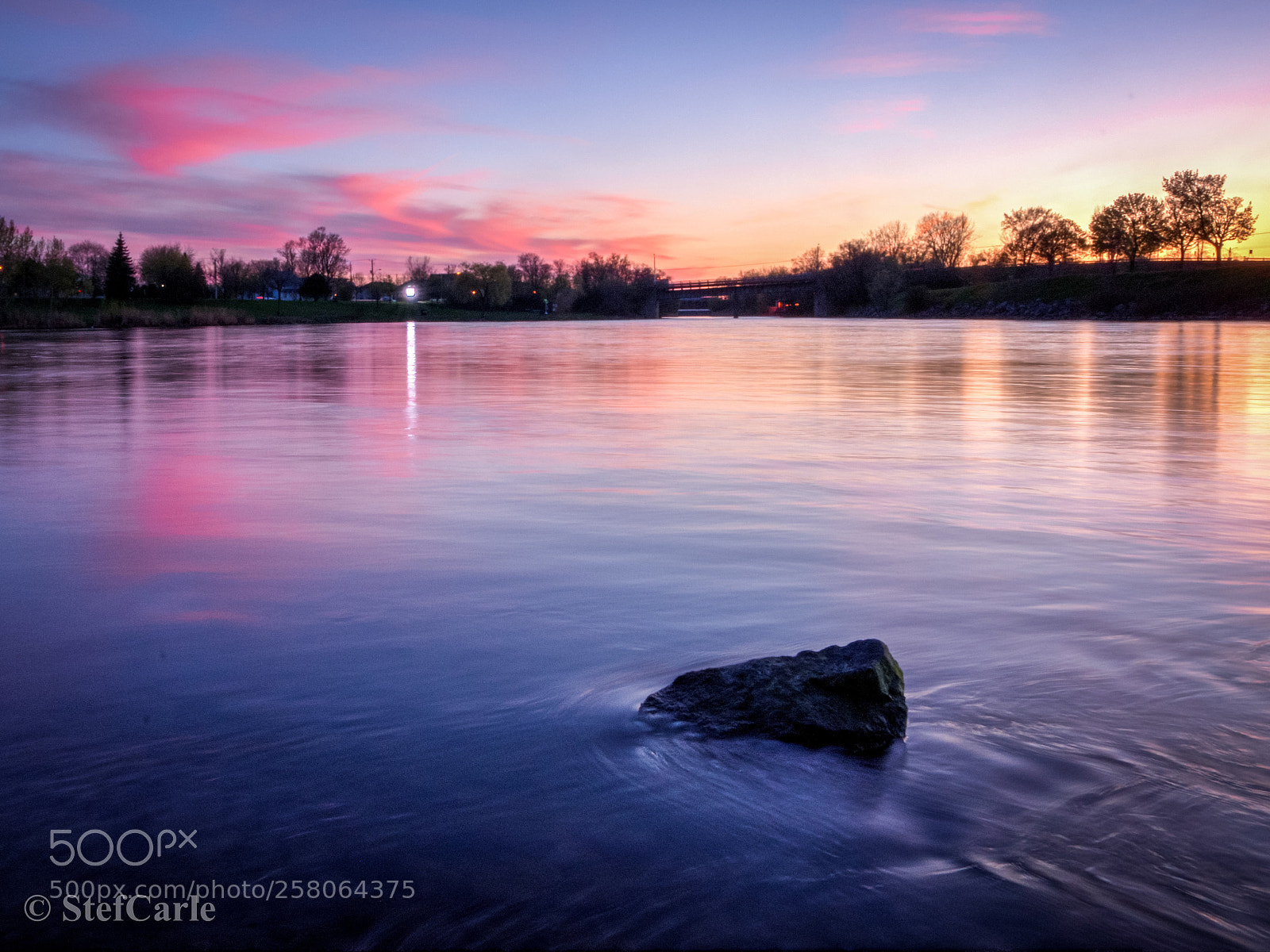 Sony SLT-A77 sample photo. Sunset on the river photography