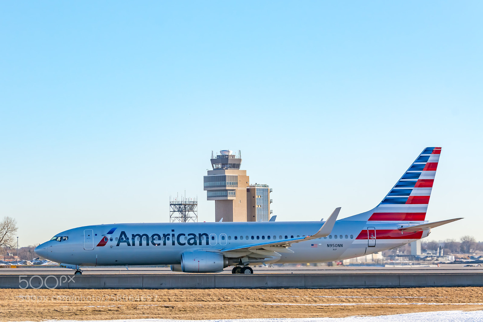 Nikon D7100 sample photo. American airlines boeing 737-823 photography