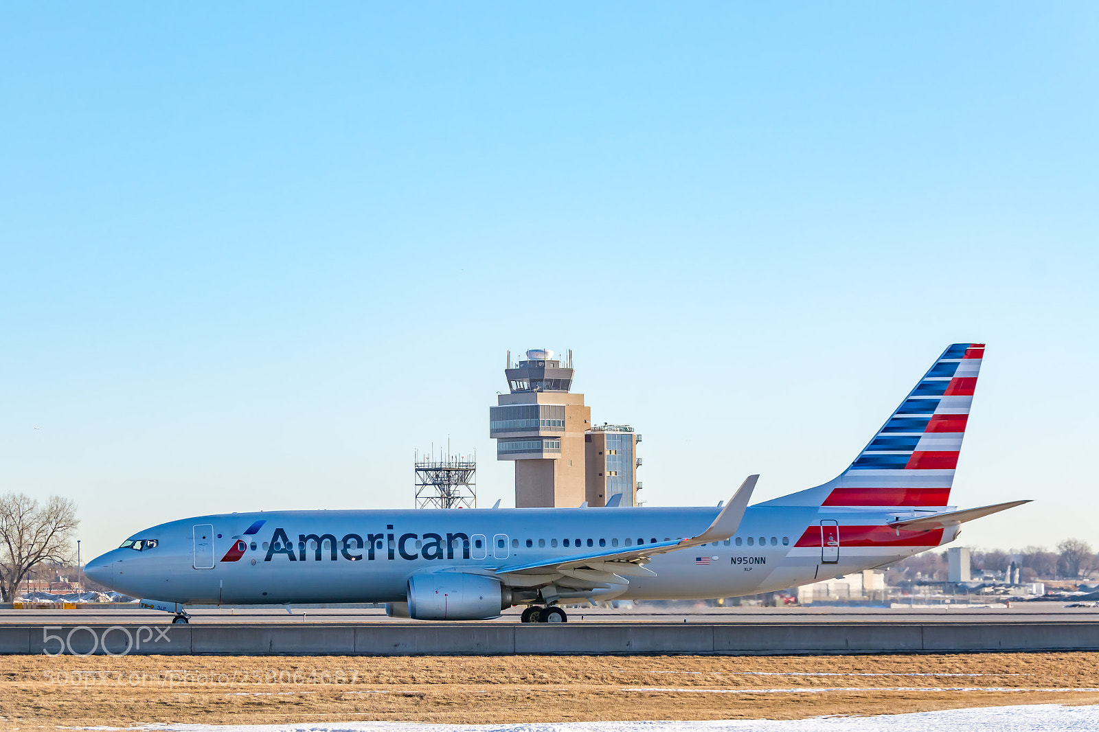 Nikon D7100 sample photo. American airlines boeing 737-823 photography
