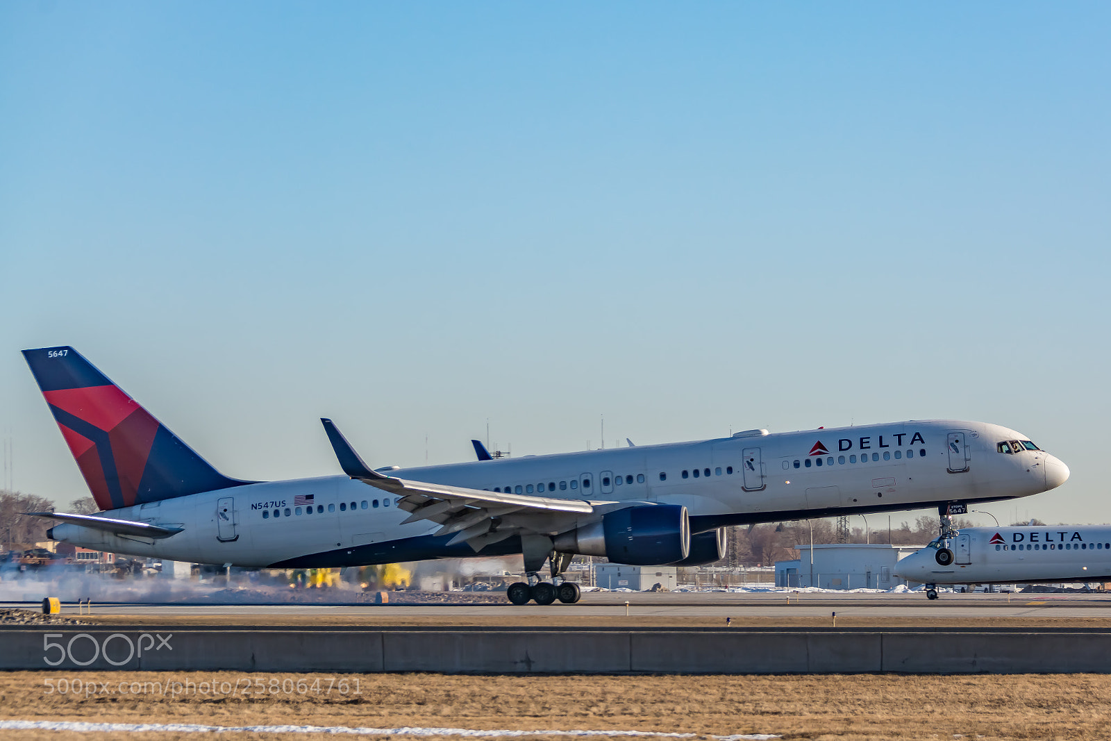 Nikon D7100 sample photo. Delta air lines boeing photography