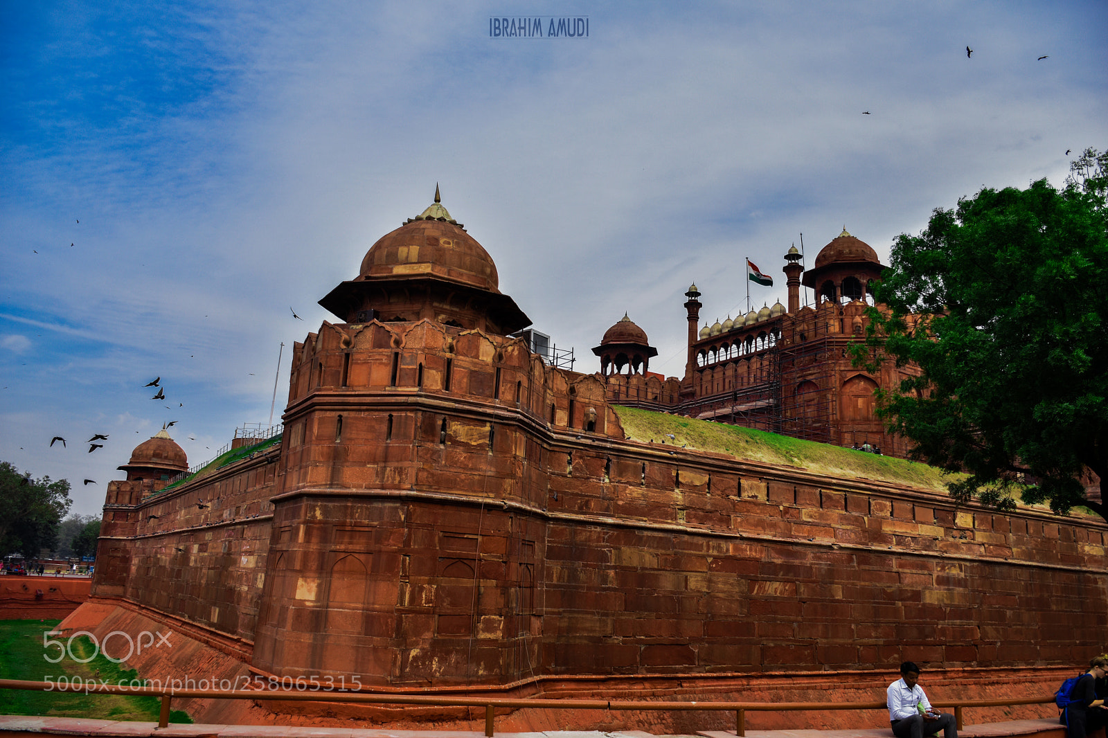 Nikon D5500 sample photo. Lal qila photography