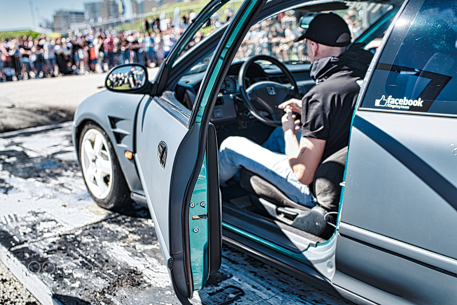 Sony a7R III sample photo. Burn-out 04. japfest circuit photography