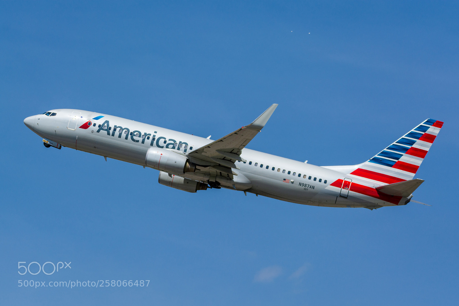 Nikon D7100 sample photo. American airlines boeing 737-823 photography