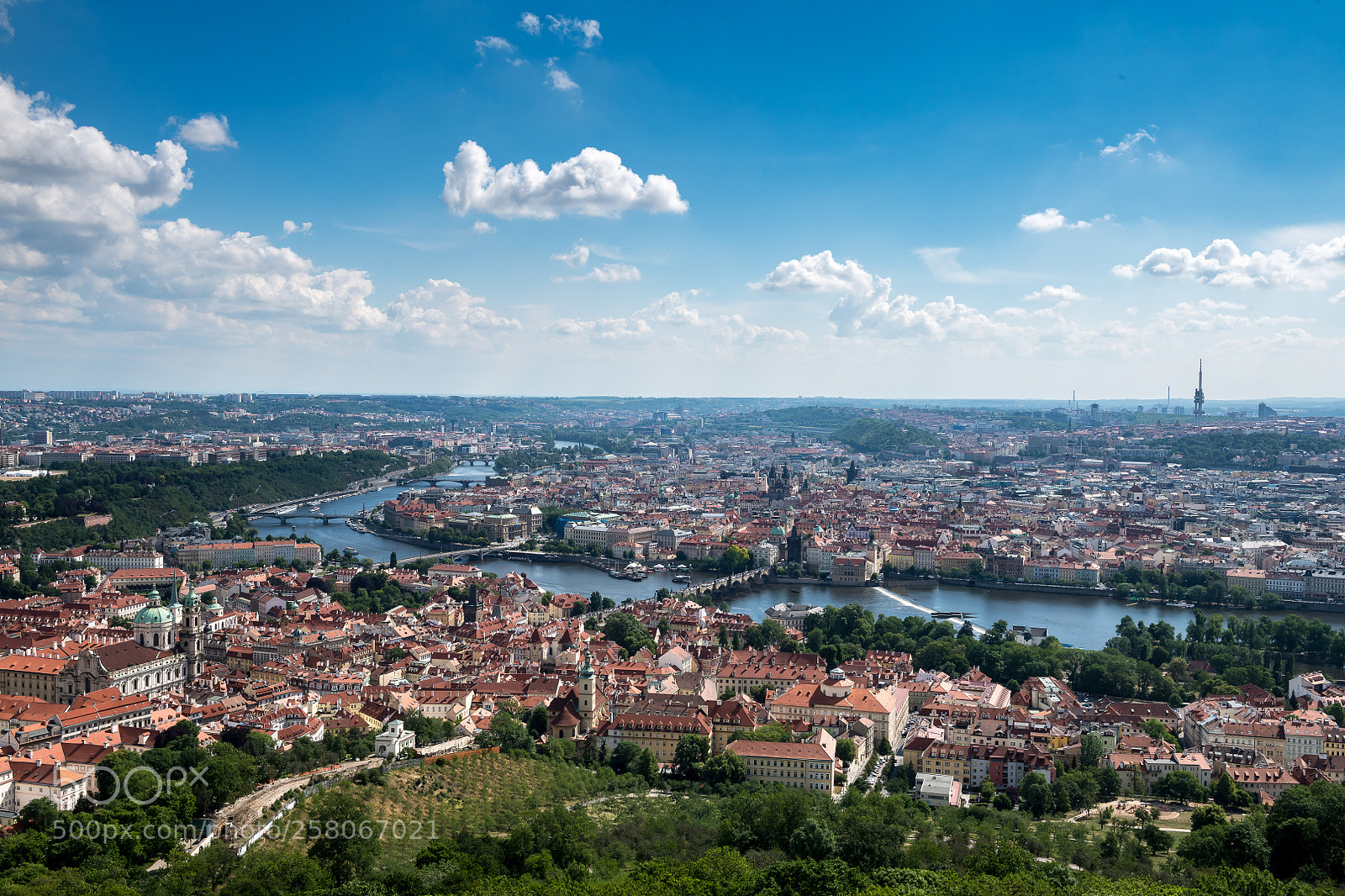 Nikon D850 sample photo. View of prague photography