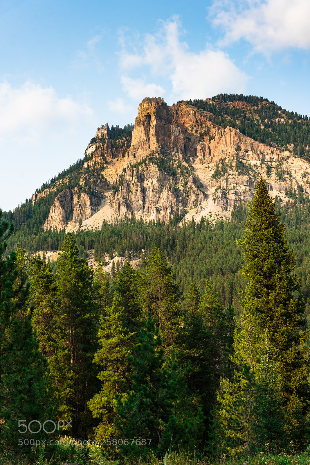 Nikon D750 sample photo. Wyoming peak photography