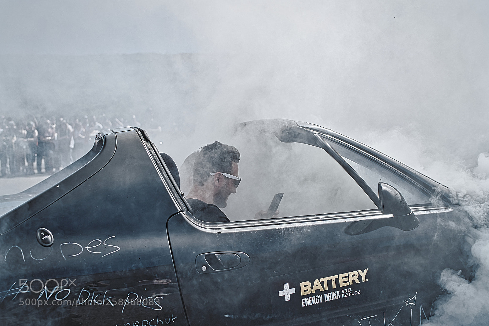 Sony a7R III sample photo. Burn-out 05. japfest circuit photography