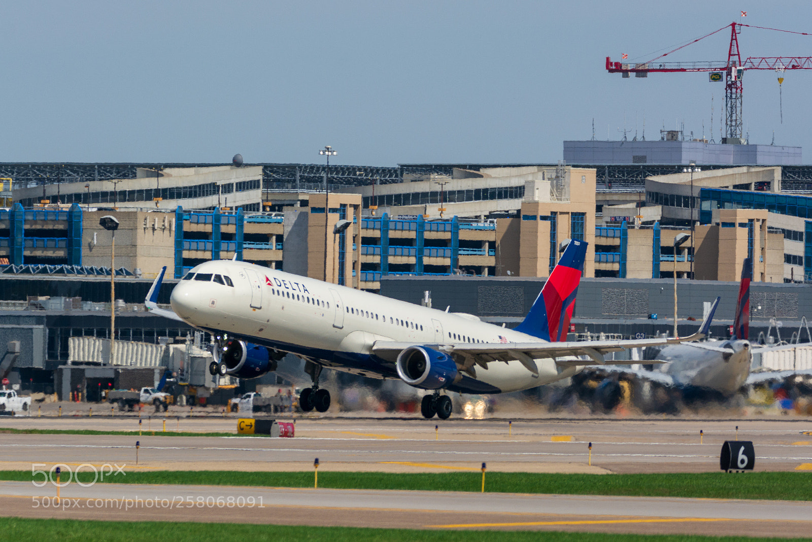 Nikon D7100 sample photo. Delta air lines airbus photography