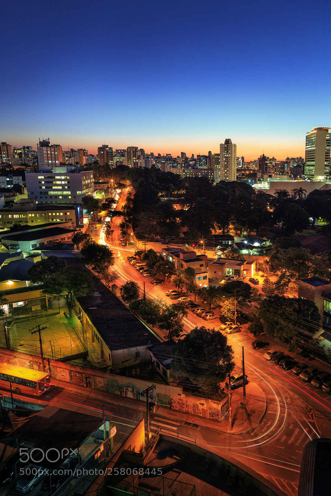 Canon EOS 6D sample photo. City lights on at photography
