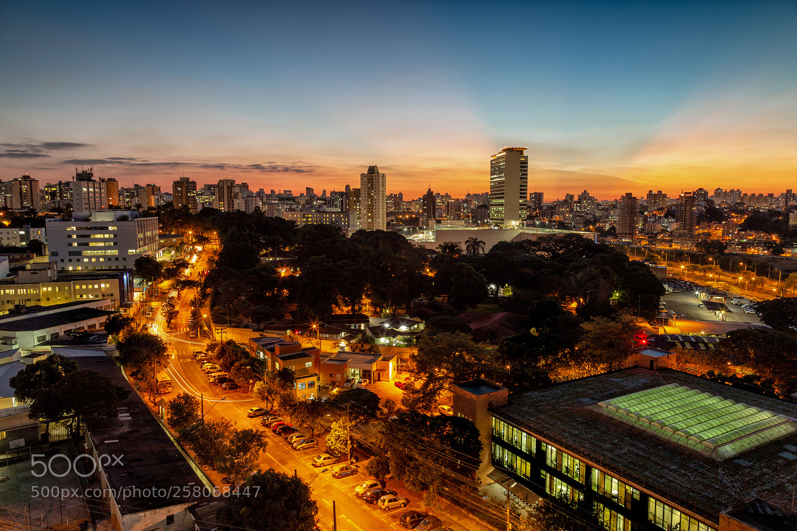 Canon EOS 6D sample photo. City lights on at photography