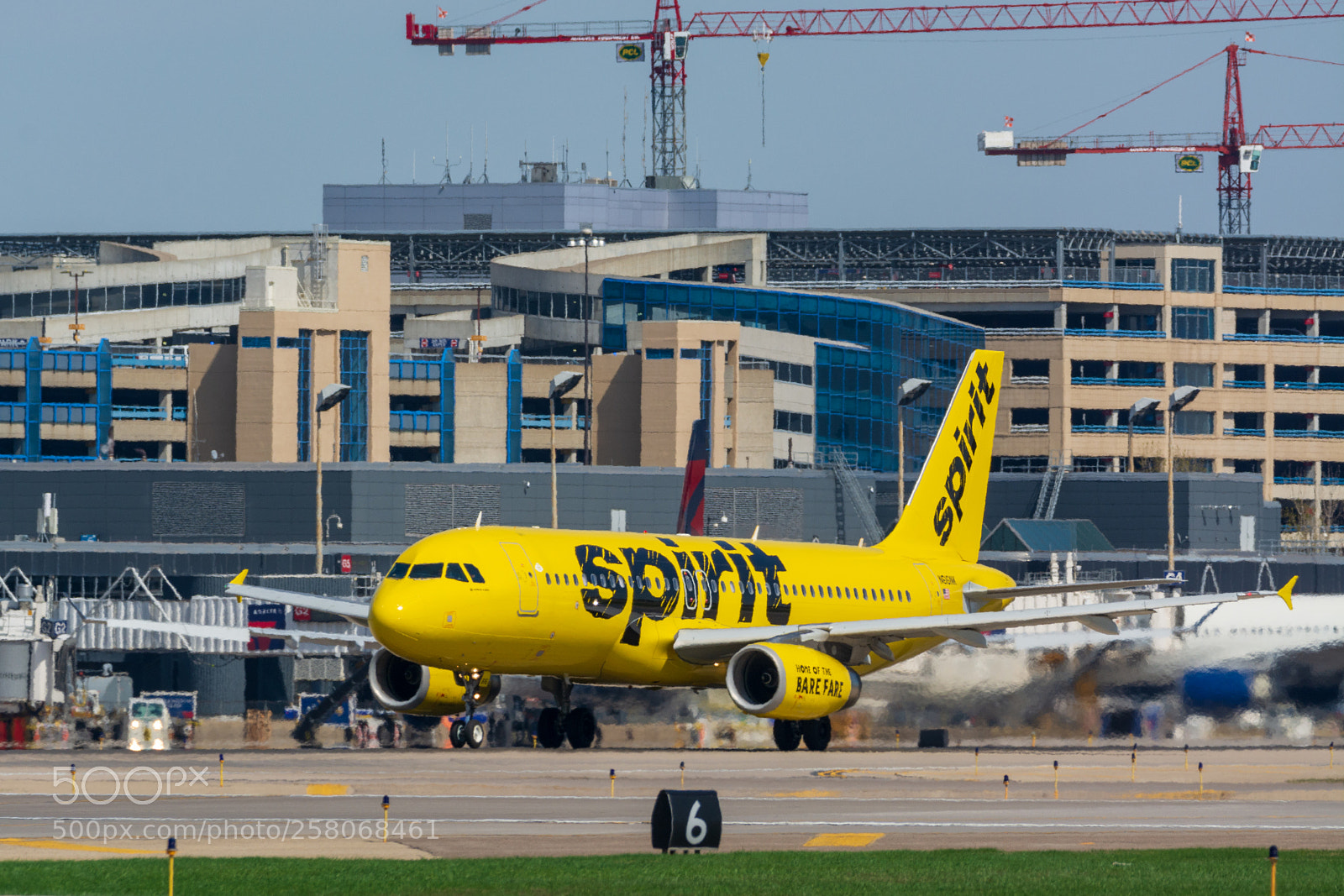Nikon D7100 sample photo. Spirit airlines airbus a320-232 photography