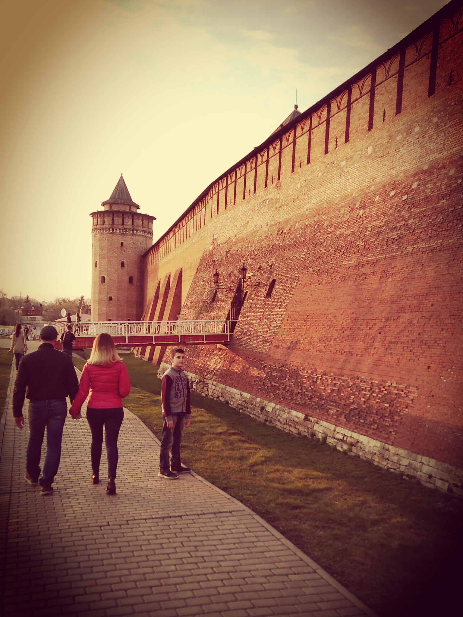 HUAWEI Honor 6A sample photo. The walls of the ancient kremlin of kolomna photography