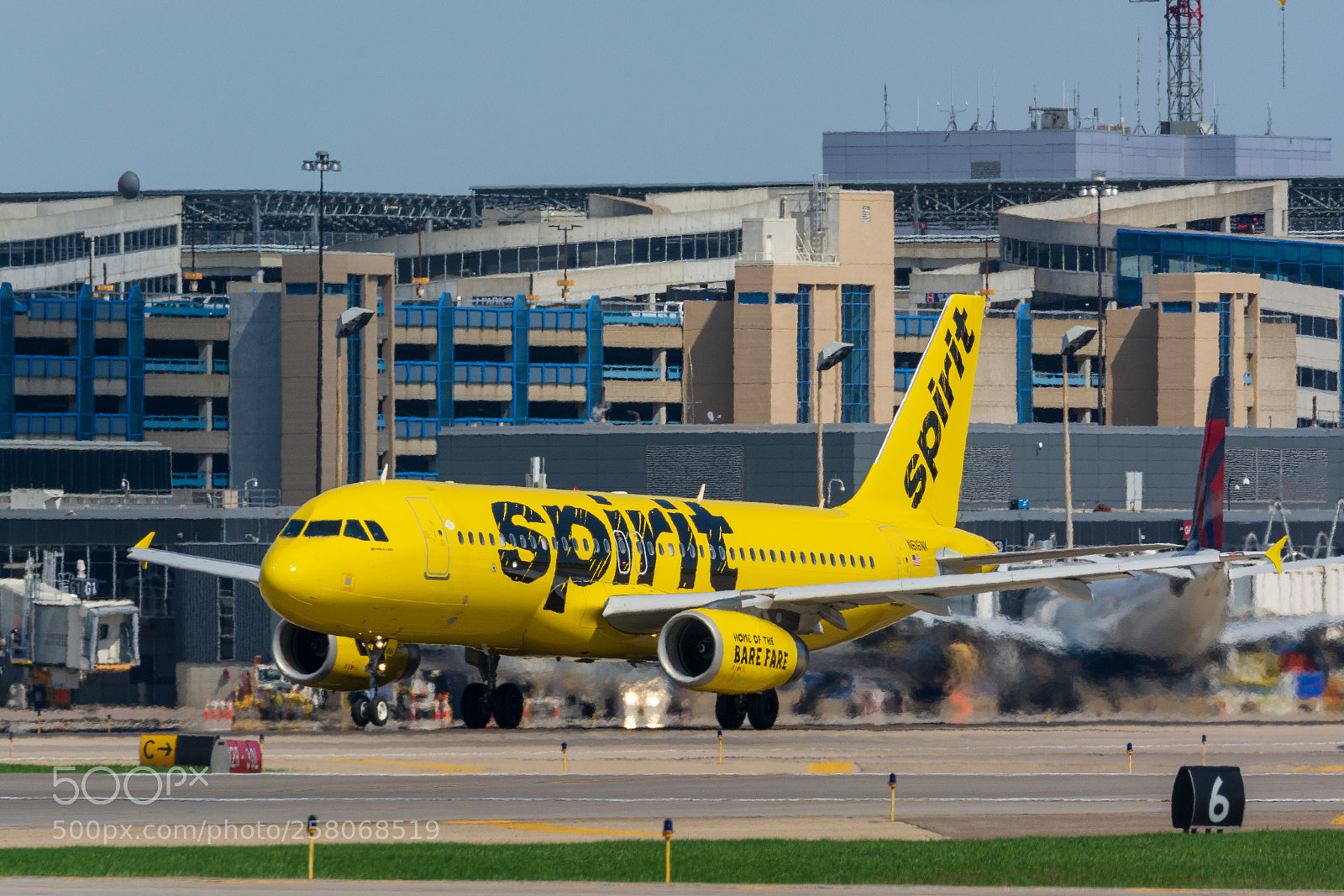 Nikon D7100 sample photo. Spirit airlines airbus a320-232 photography