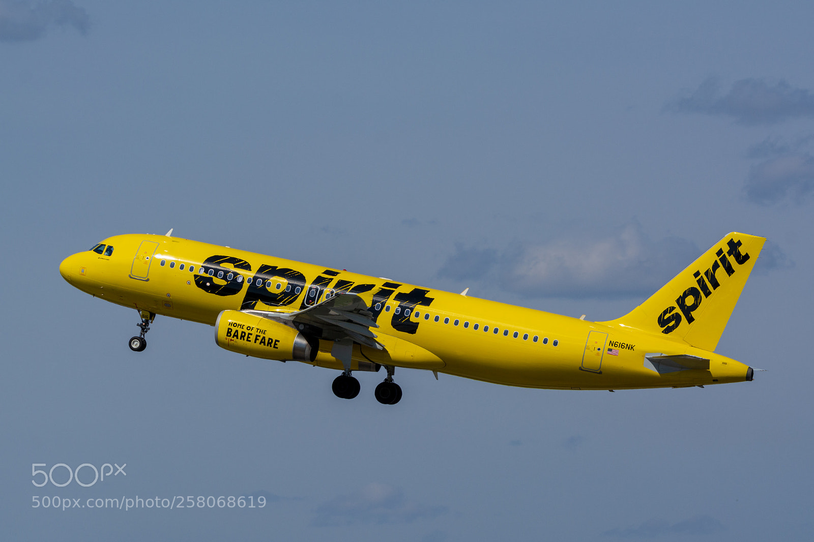 Nikon D7100 sample photo. Spirit airlines airbus a320-232 photography