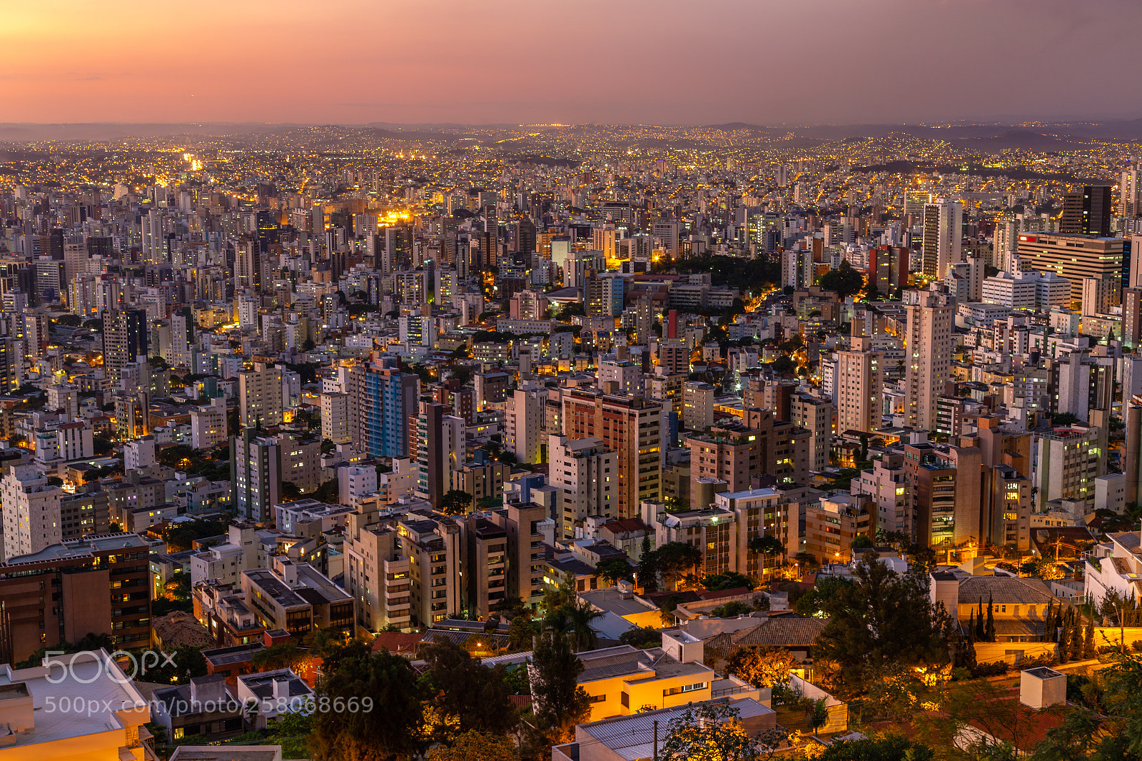 Canon EOS 6D sample photo. City lights on at photography