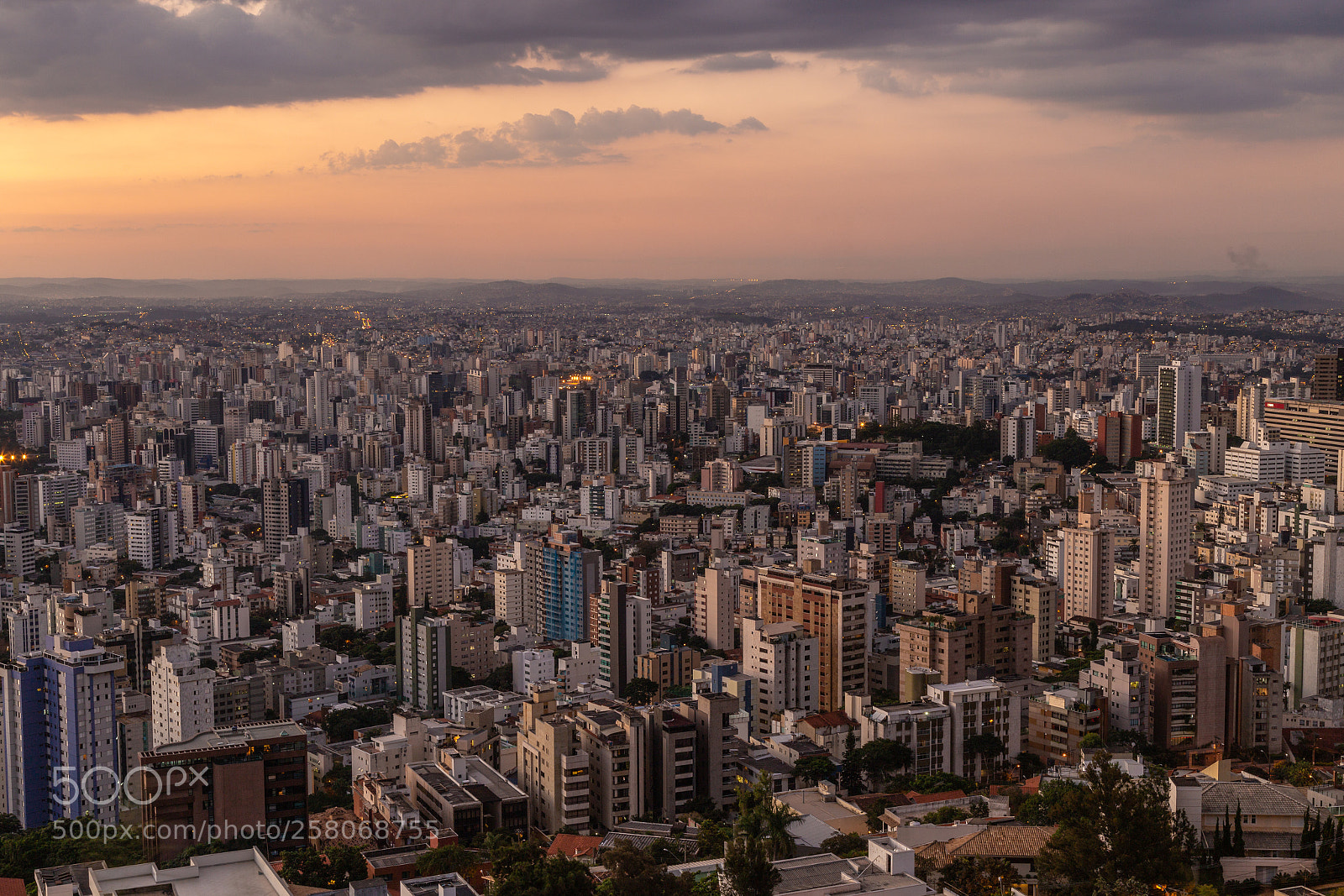 Canon EOS 6D sample photo. Sunset in belo horizonte photography