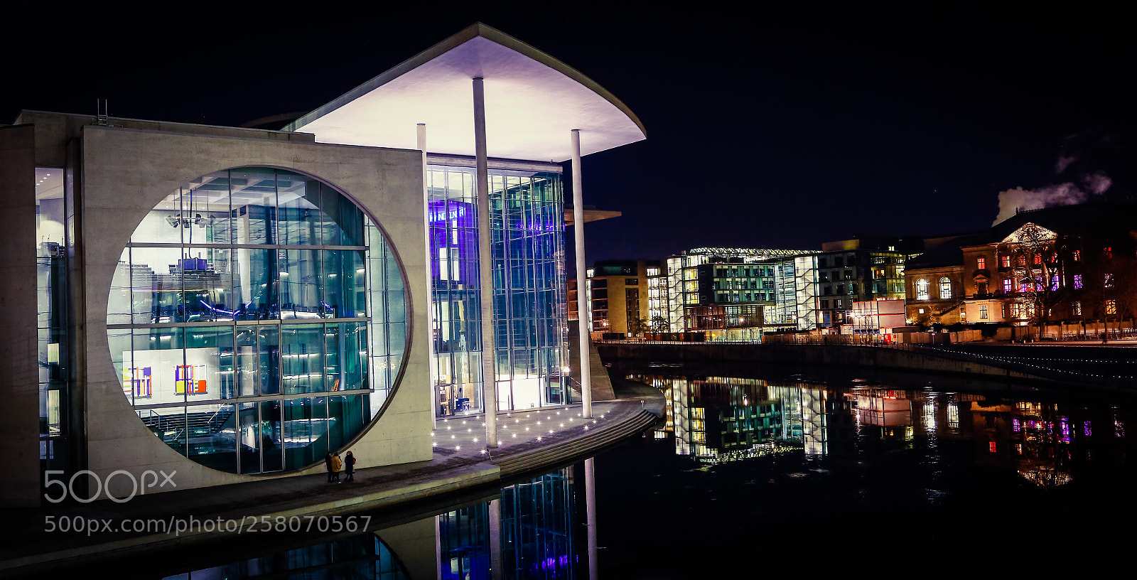 Canon EOS 6D sample photo. Berlin spreebogen bei nacht photography