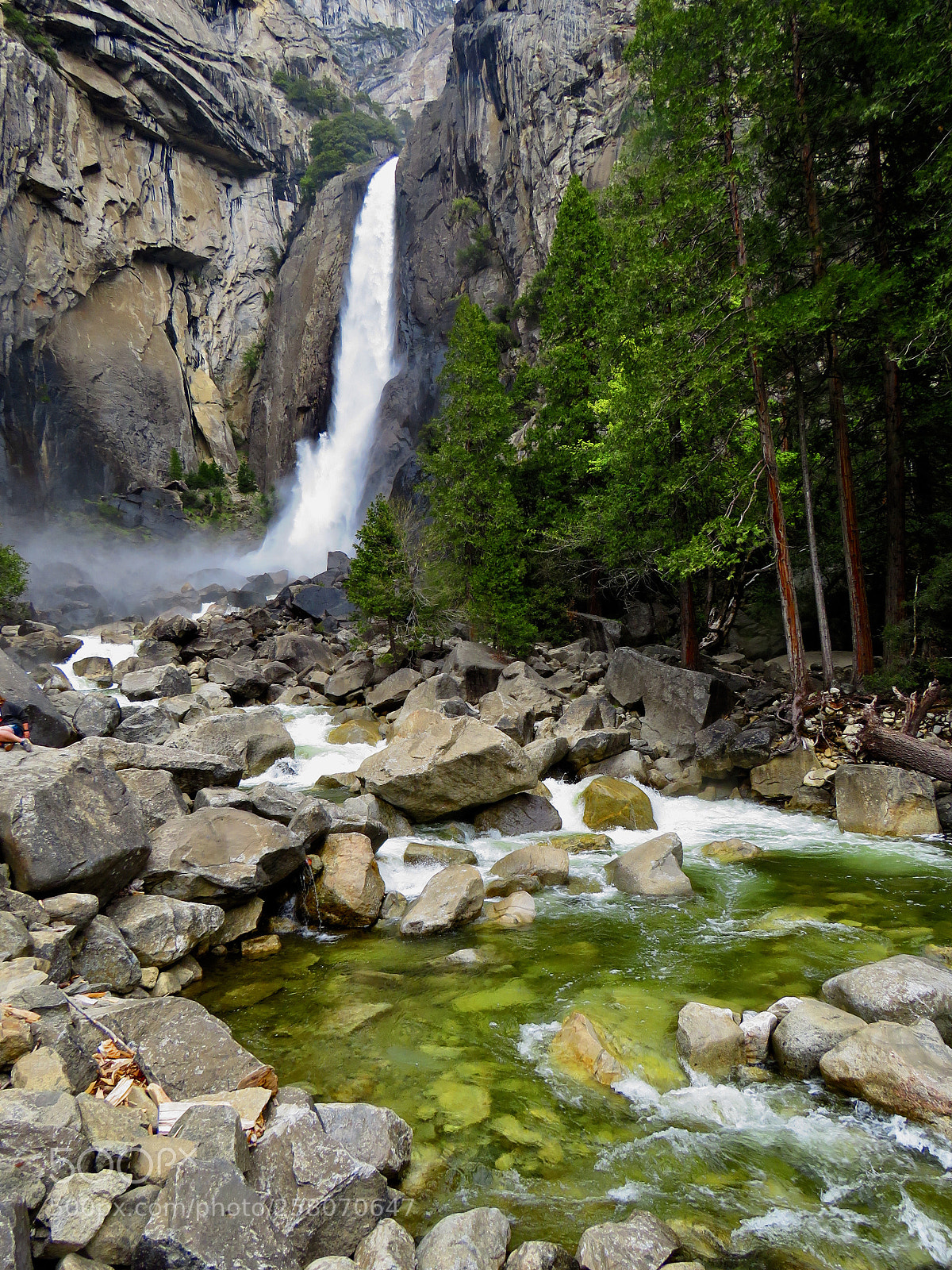 Canon PowerShot SX60 HS sample photo. Lower yosemite falls photography