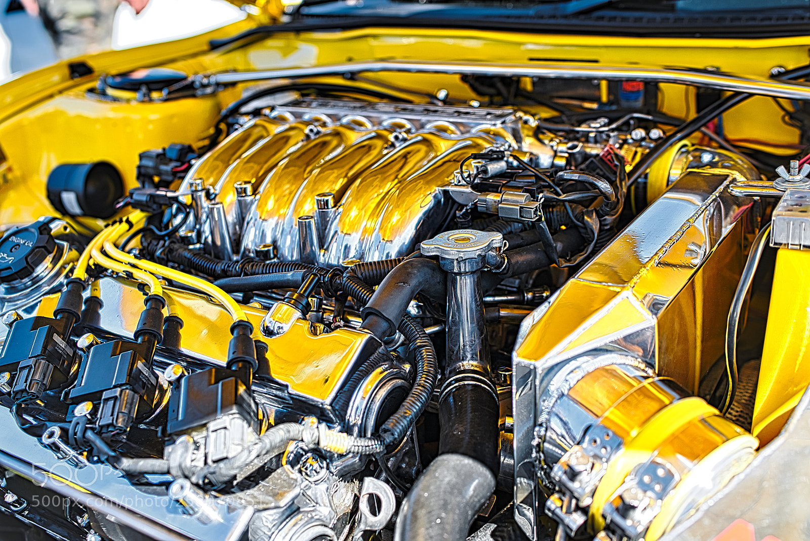Sony a7R III sample photo. Cars yellow japfest circuit photography