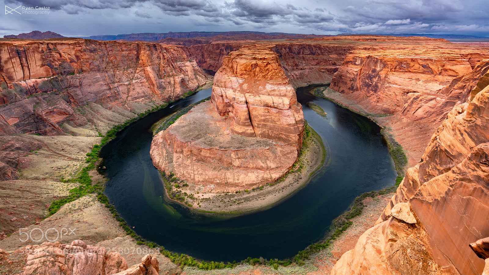Sony a7R II sample photo. Horseshoe bend page arizona photography