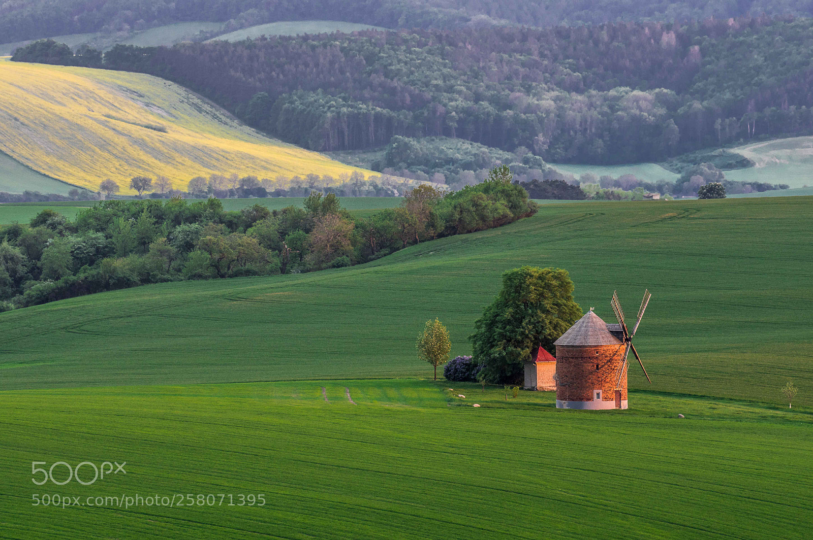 Pentax K-3 sample photo. Old windmill in chvalkovice photography