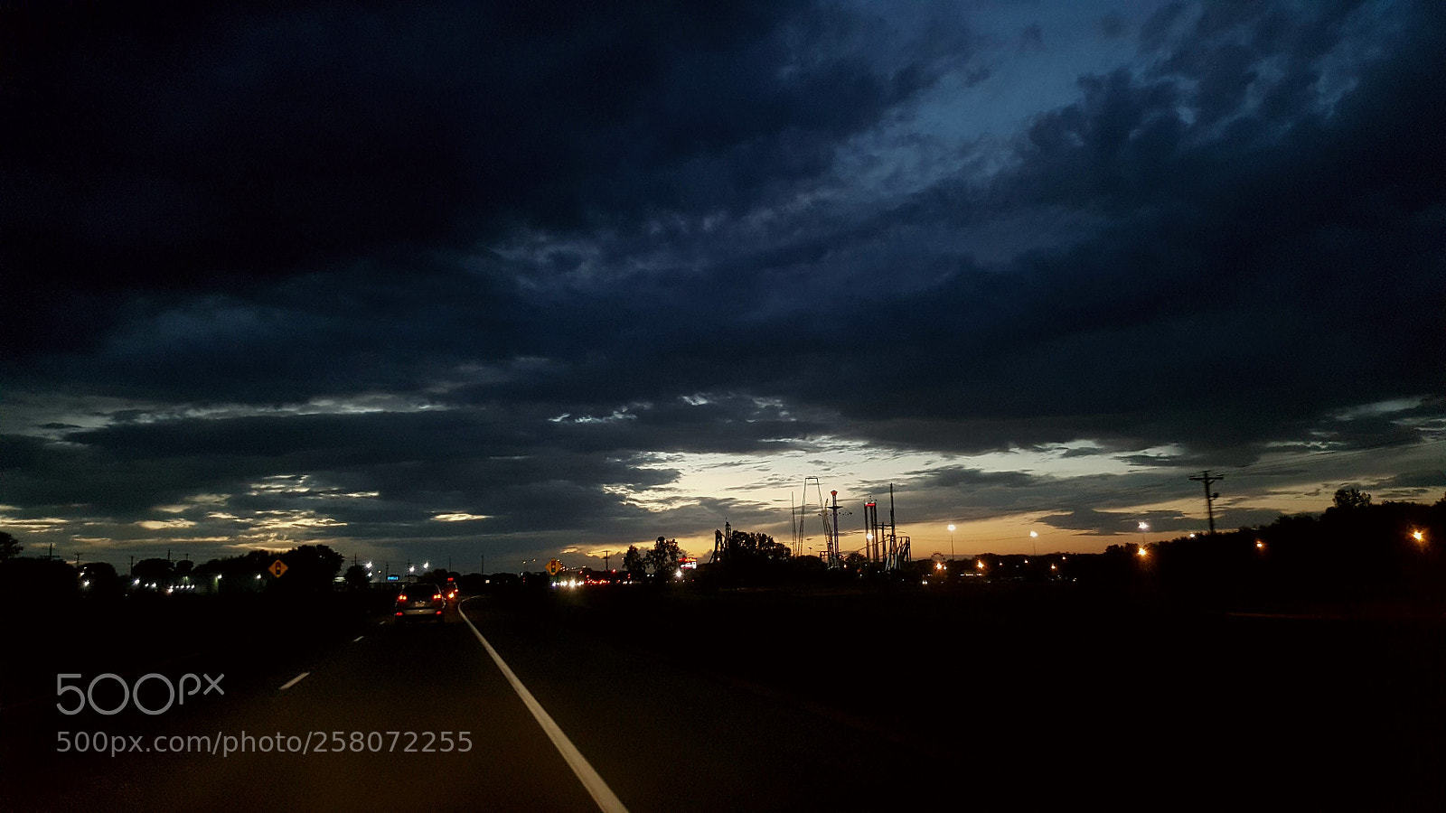 Samsung GALAXY S6 edge sample photo. Dark clouds photography