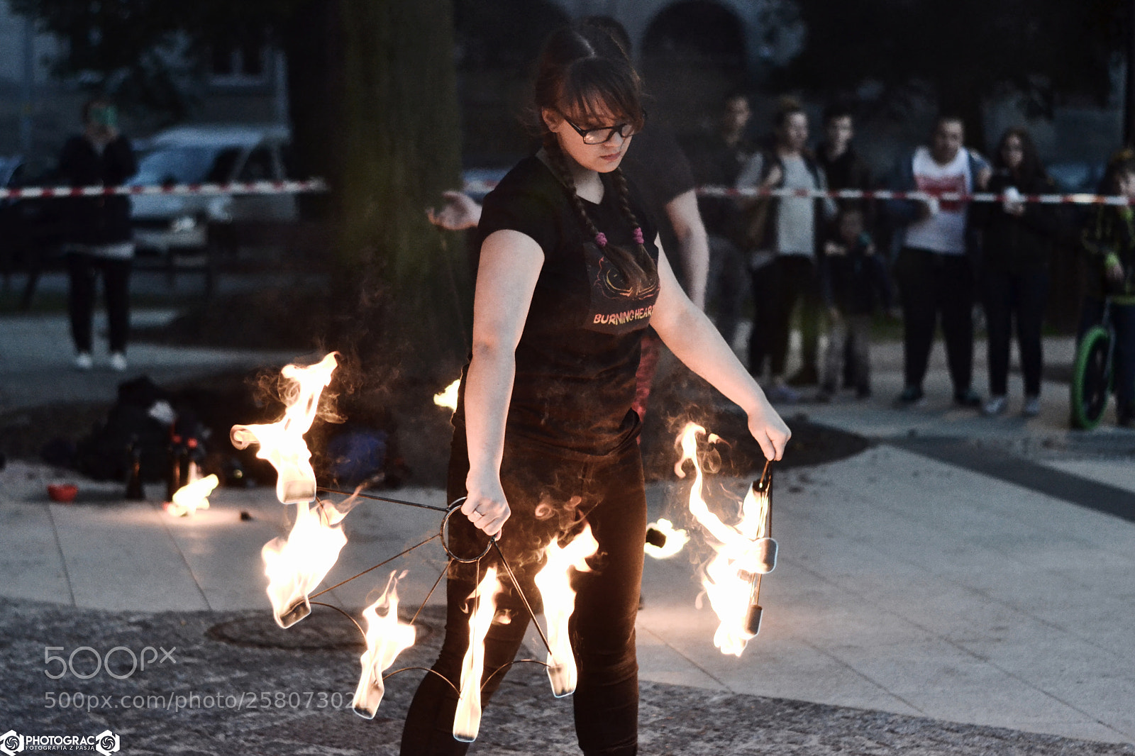 Nikon D3100 sample photo. Juggling projection photography