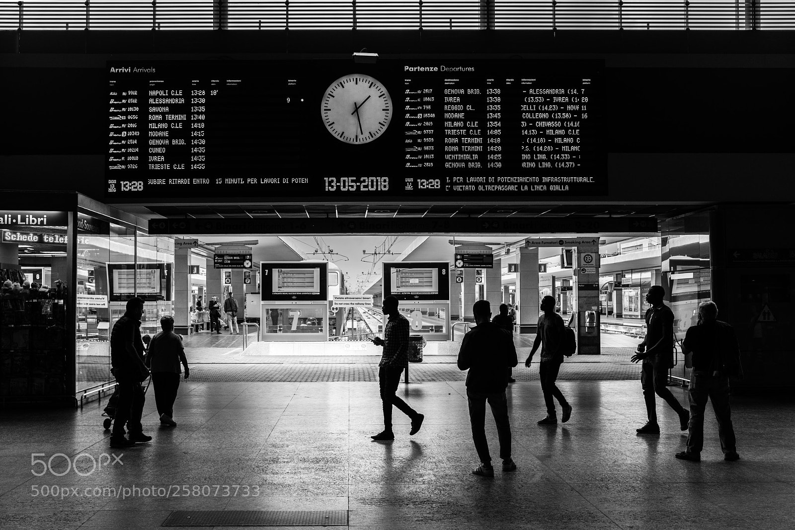 Sony a7R III sample photo. Turin station photography