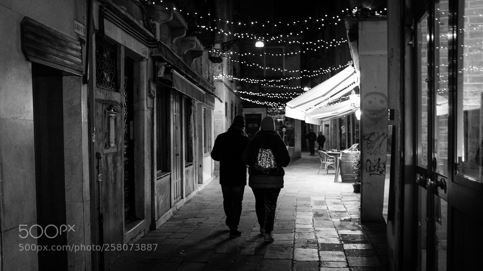 Fujifilm X100F sample photo. Venice streets at night photography