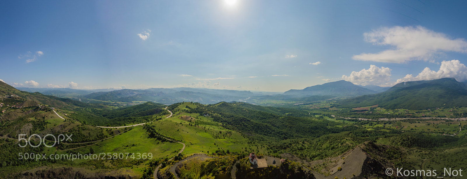 DJI FC220 sample photo. Drone panorama photography
