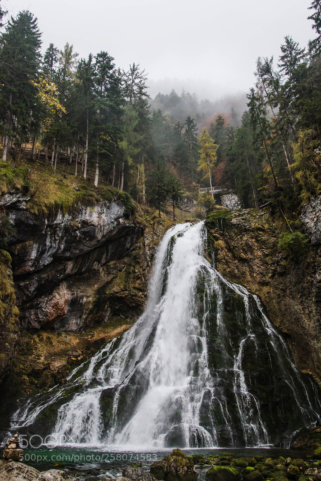 Canon EOS 7D sample photo. Gollinger wasserfall photography