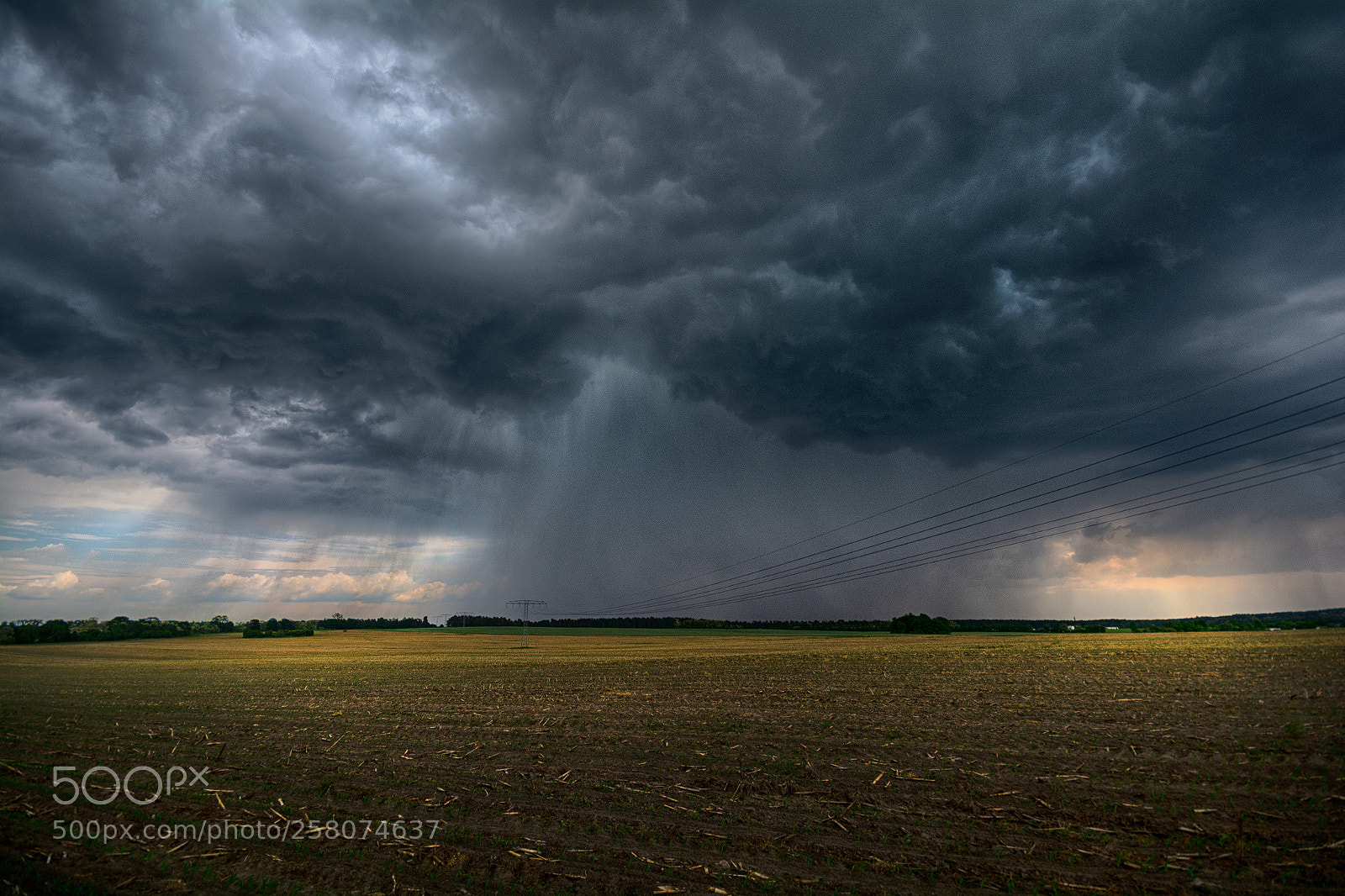 Nikon D7100 sample photo. Gewitter photography