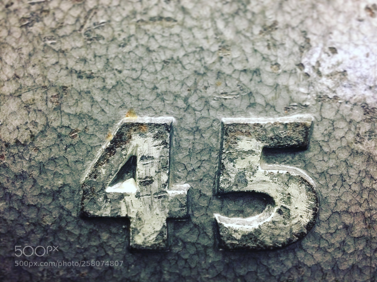 Apple iPhone 5s sample photo. 45 pound weight plate photography