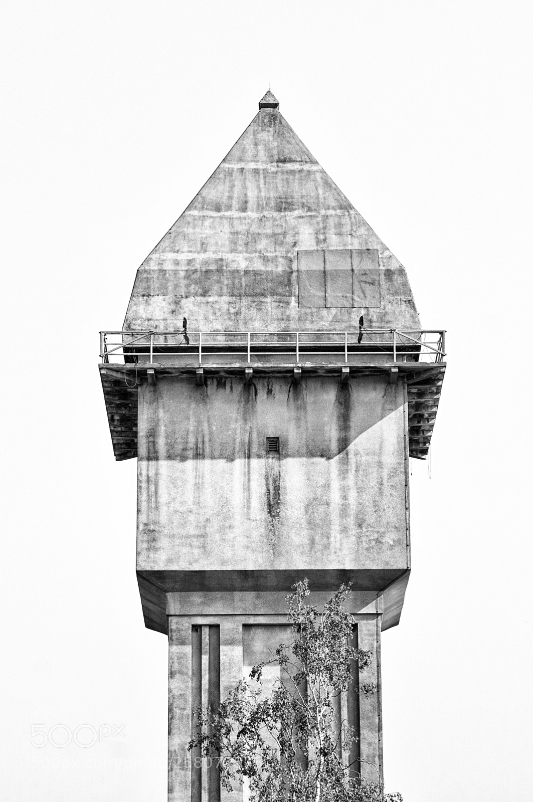 Nikon D300 sample photo. Water tower (1923) photography