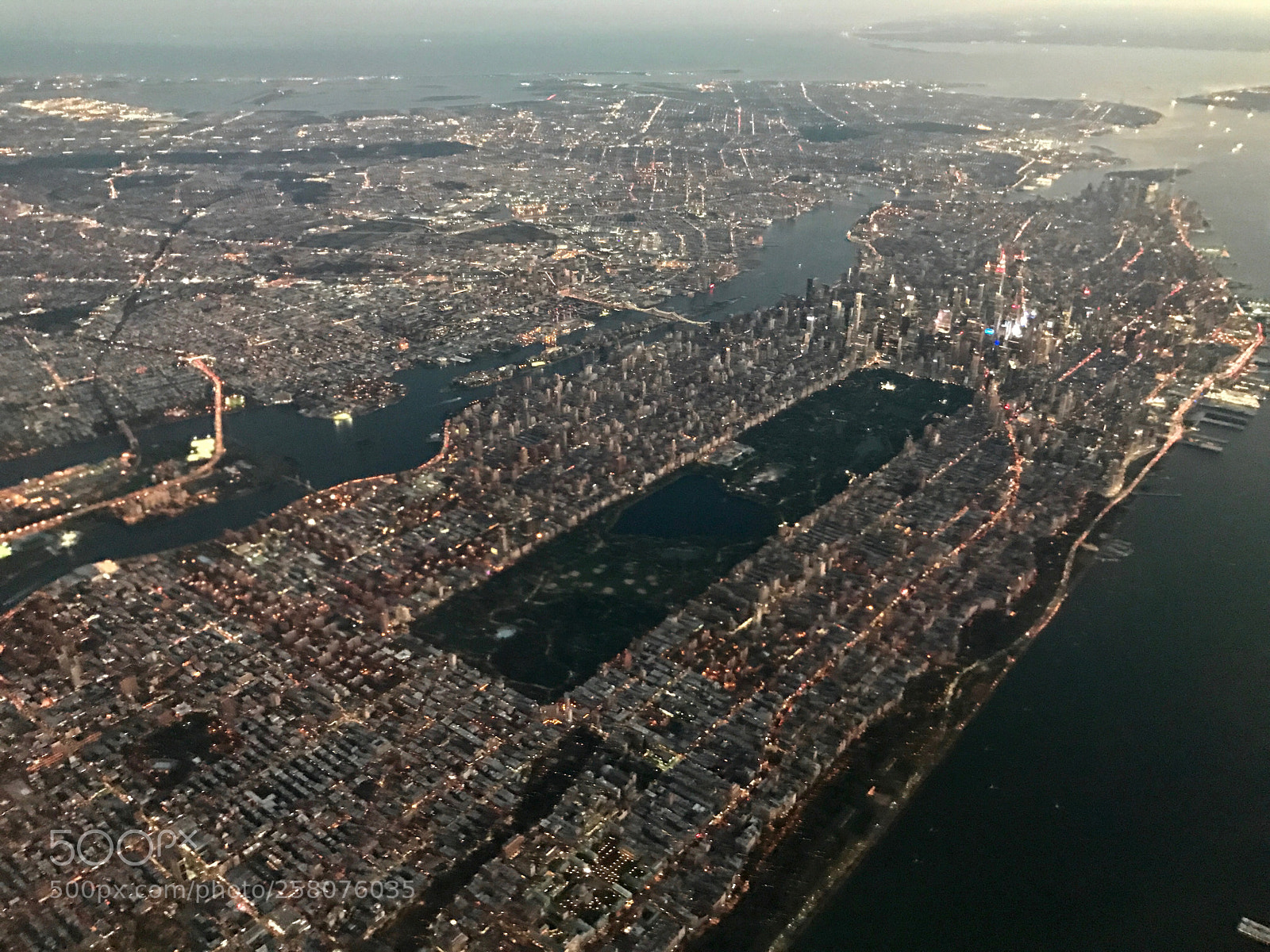 Apple iPhone 7 sample photo. Manhattan from the sky photography