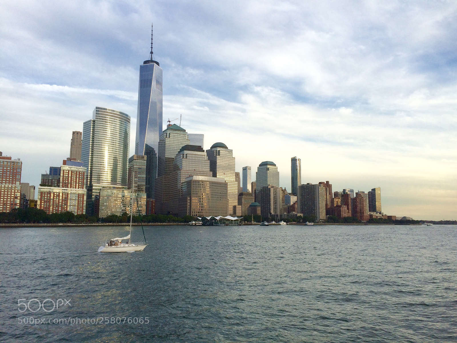 Apple iPhone 5s sample photo. Financial district from the photography