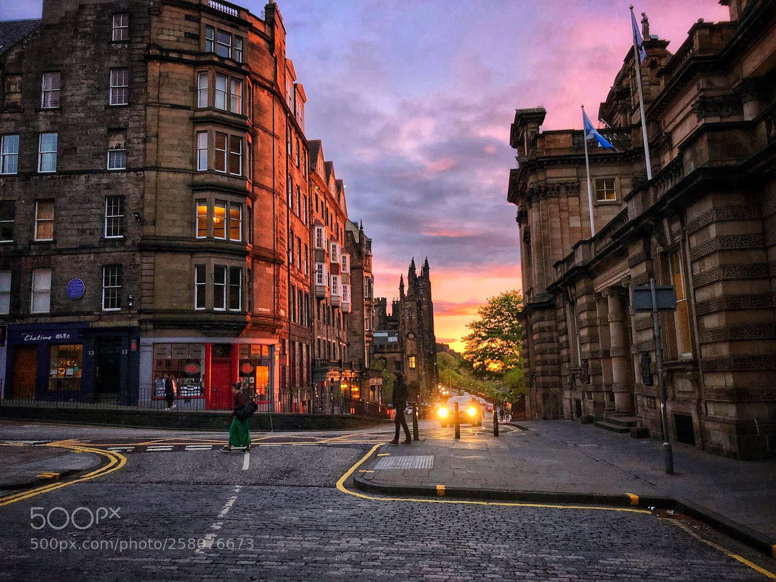 Apple iPhone 8 Plus sample photo. Beautiful edinburgh photography