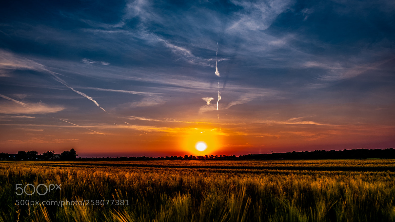 Fujifilm X-T2 sample photo. Sunset and fields photography
