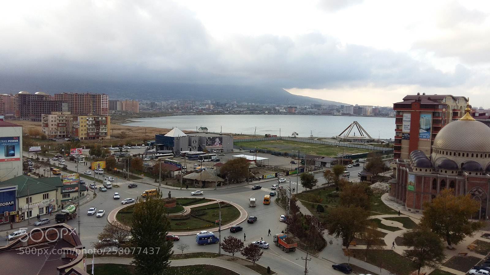 Samsung Galaxy A5 sample photo. Lake under the clouds photography