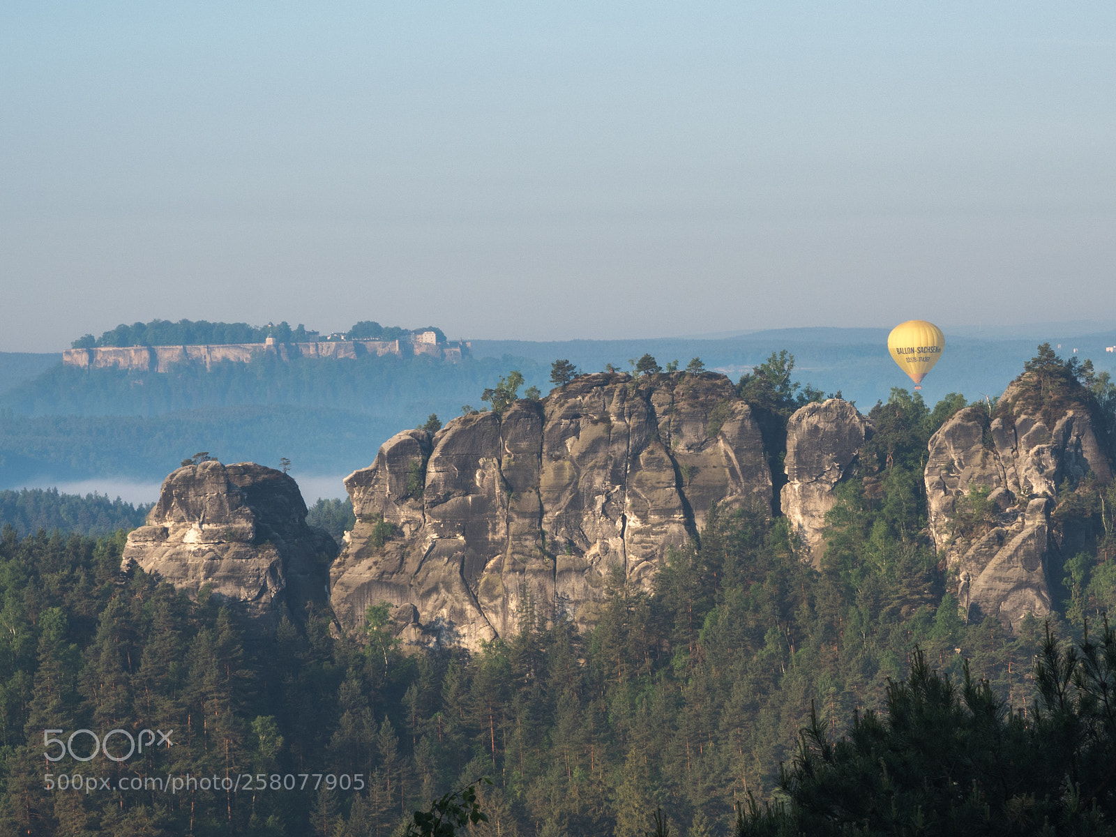 Olympus OM-D E-M5 II sample photo. Morning on bastei photography