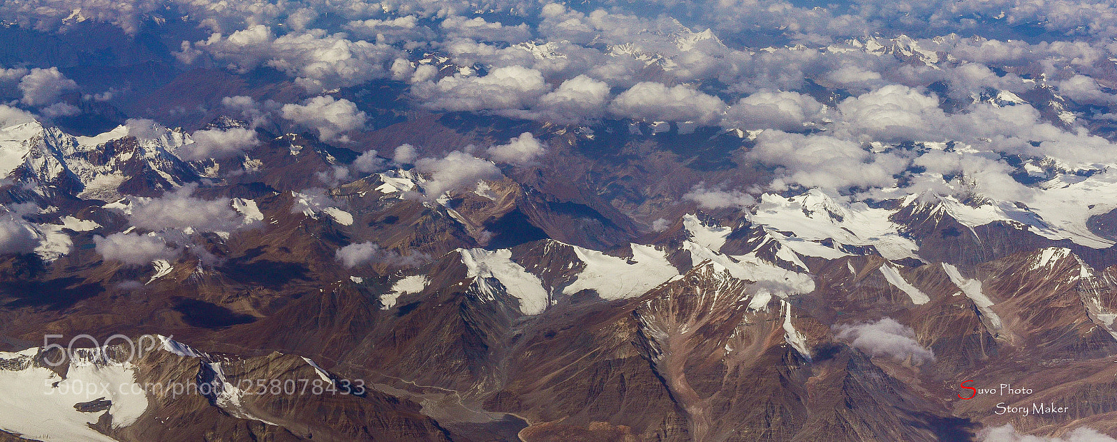 Nikon D750 sample photo. Flying over the himalayan photography