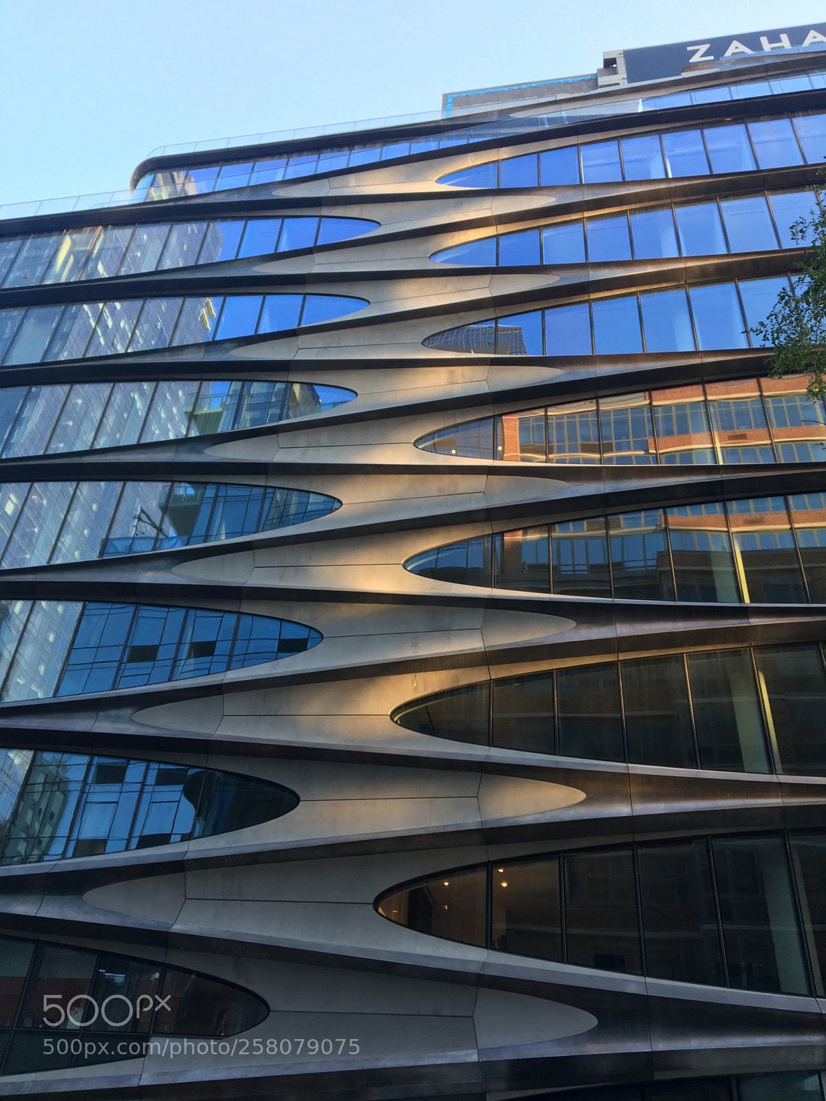 Apple iPhone 6s sample photo. Zaha hadid nyc building photography