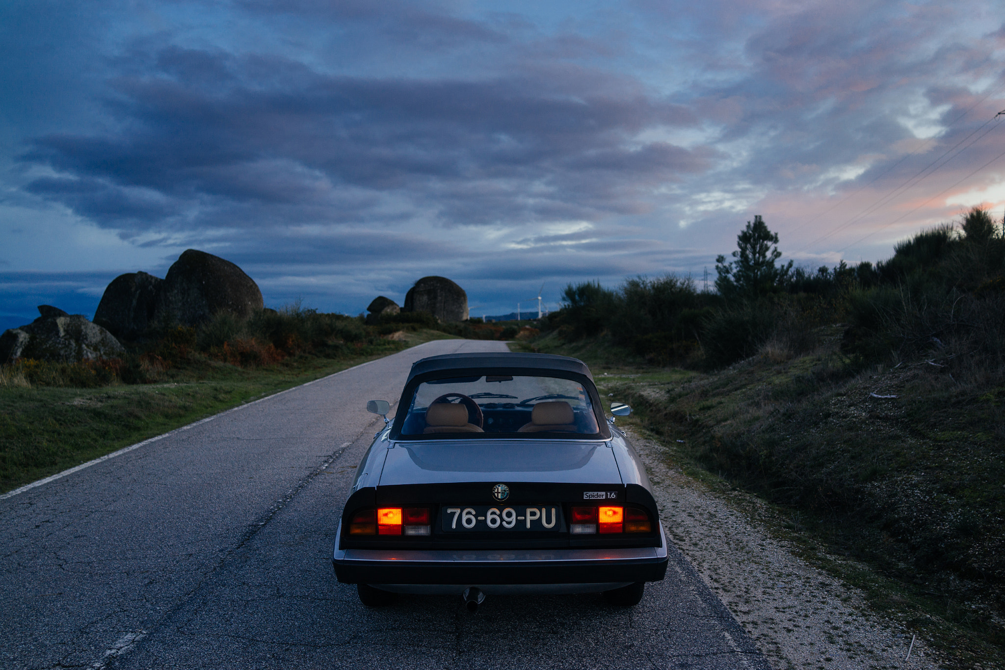 Sony Cyber-shot DSC-RX1 sample photo. Alfa romeo spider s3 photography